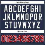 Baseball Trikot Authentic Navy Custom Rot-Weiß Ärmellos Baseball Trikot Authentic Navy Custom Rot-Weiß Ärmellos