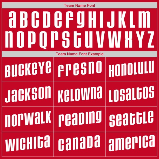 Jersey Baseball Weiß-Gold Throwback Rippstrick Authentic Custom Shirt Rot