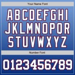 Baseball Authentic Weiß-Royal Light Jersey Fashion Custom Blue Fade Baseball Authentic Weiß-Royal Light Jersey Fashion Custom Blue Fade