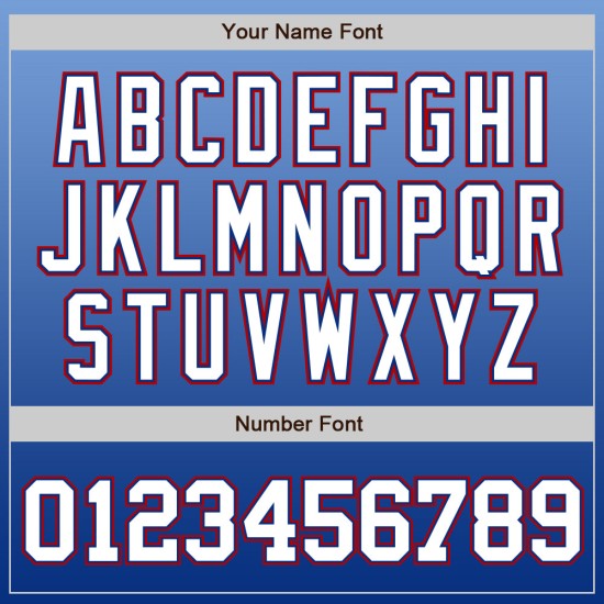 Baseball Authentic Weiß-Royal Light Jersey Fashion Custom Blue Fade Baseball Authentic Weiß-Royal Light Jersey Fashion Custom Blue Fade