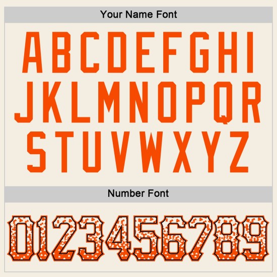 Authentisches Creme Fashion Drift Custom Baseball Orange-Schwarzes Trikot Authentisches Creme Fashion Drift Custom Baseball Orange-Schwarzes Trikot