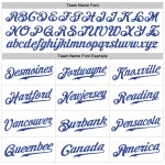 Authentisches weißes Custom Fashion Skull Royal-Orange Jersey Baseball Authentisches weißes Custom Fashion Skull Royal-Orange Jersey Baseball