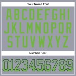 Grau Neon Jersey Authentic Custom Baseball Grün-Navy Fashion Drift Grau Neon Jersey Authentic Custom Baseball Grün-Navy Fashion Drift