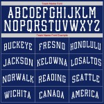 Jersey Weiß-Rot Royal Authentic Baseball Custom Jersey Weiß-Rot Royal Authentic Baseball Custom