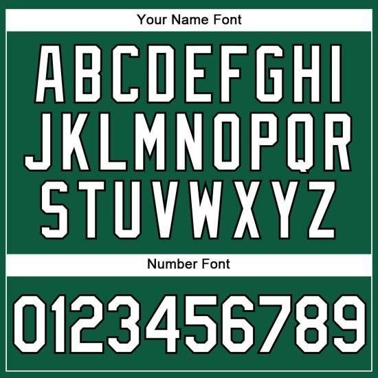 Kelly Custom Authentic Grünes Weiß-Schwarzes Baseballtrikot