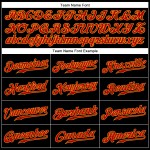 Benutzerdefiniertes schwarzes Baseballtrikot Rot-Gold Authentic Ärmellos Benutzerdefiniertes schwarzes Baseballtrikot Rot-Gold Authentic Ärmellos