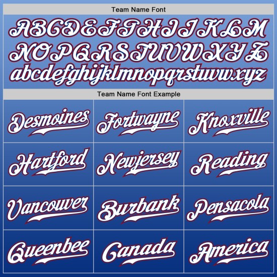 Baseball Authentic Weiß-Royal Light Jersey Fashion Custom Blue Fade Baseball Authentic Weiß-Royal Light Jersey Fashion Custom Blue Fade